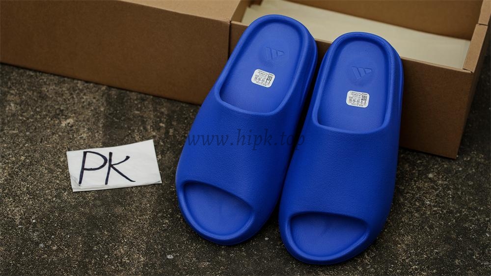 pk god Ad*s yeezy slide azure retail materials ready to ship