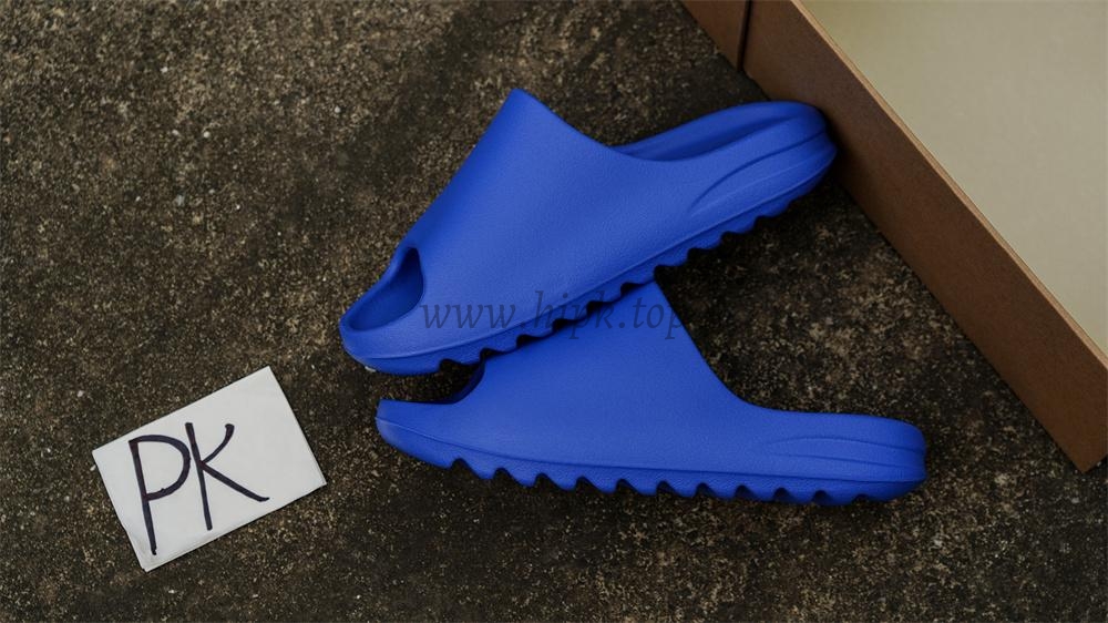 pk god Ad*s yeezy slide azure retail materials ready to ship