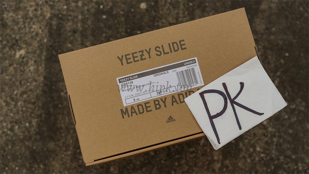 pk god Ad*s yeezy slide glow green frosted retail materials ready to ship