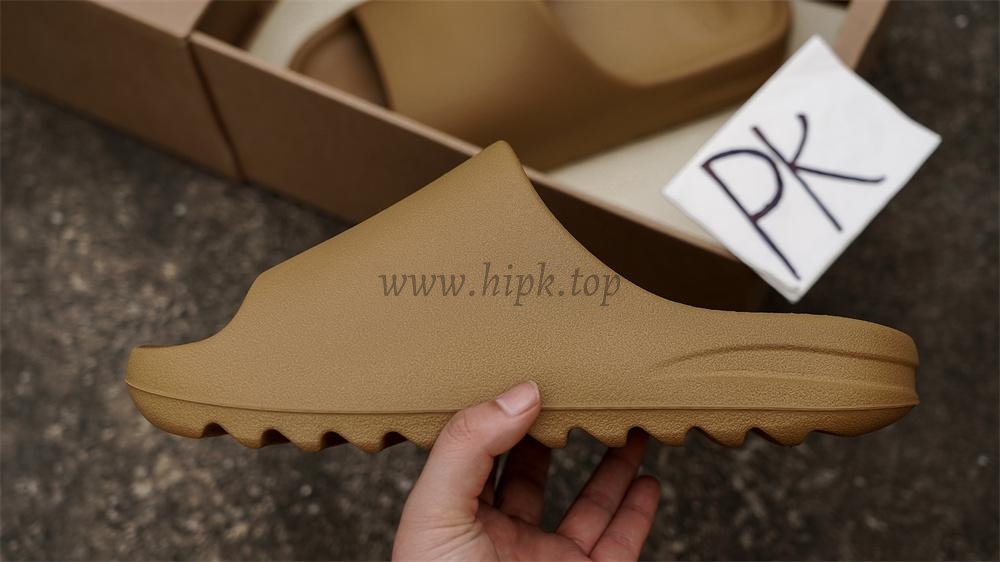 pk god Ad*s yeezy slide ochre retail materials ready to ship