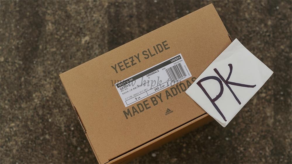 pk god Ad*s yeezy slide resin retail materials ready to ship