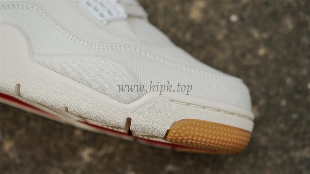 PK God Jordan 4 Retro Levi’s White RETAIL MATERIALS READY TO SHIP