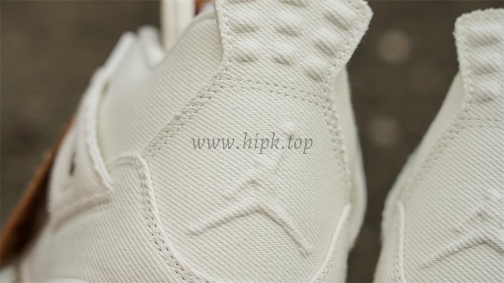 PK God Jordan 4 Retro Levi’s White RETAIL MATERIALS READY TO SHIP