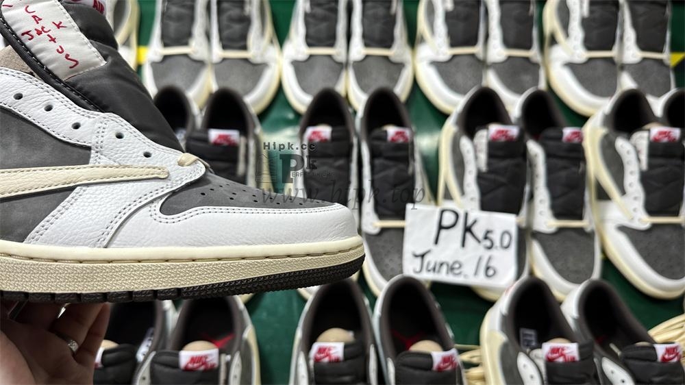 PK 5.0 Jordan 1 Retro Low OG SP Travis Scott Reverse Mocha RETAIL MATERIALS READY TO SHIP