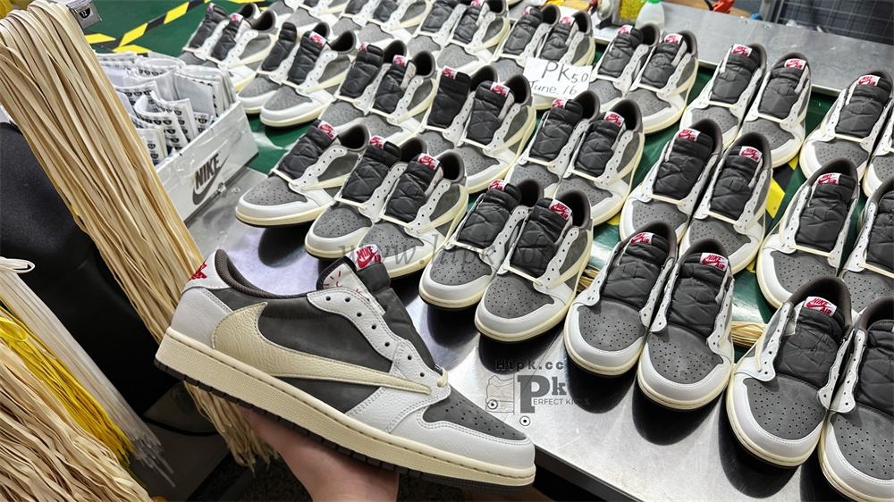 PK 5.0 Jordan 1 Retro Low OG SP Travis Scott Reverse Mocha RETAIL MATERIALS READY TO SHIP