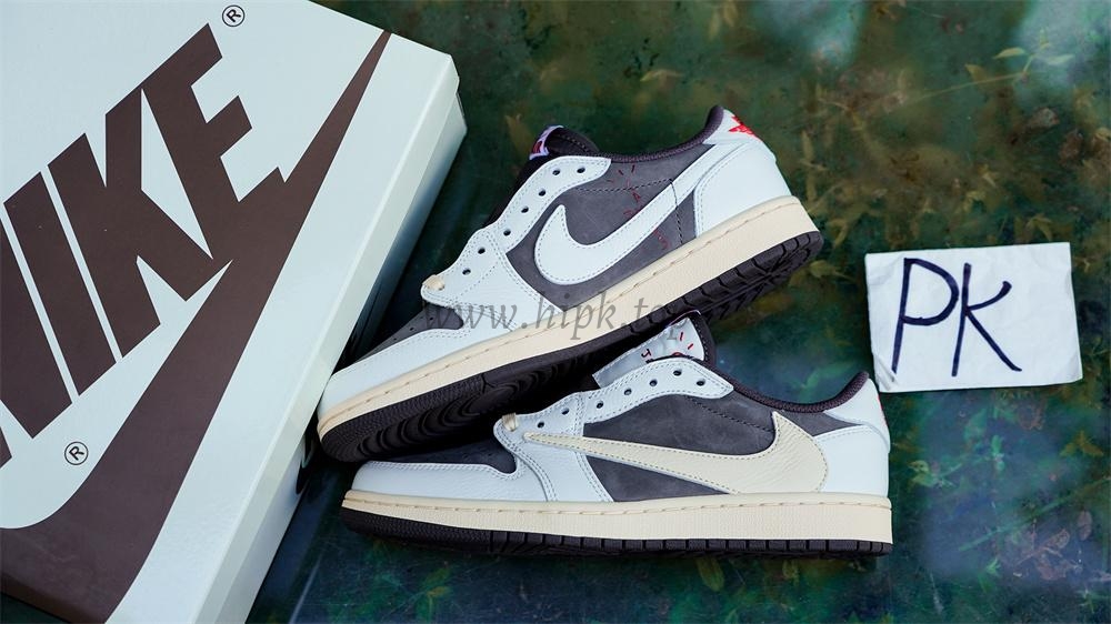 PK 5.0 Jordan 1 Retro Low OG SP Travis Scott Reverse Mocha RETAIL MATERIALS READY TO SHIP