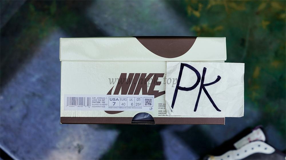 PK 5.0 Jordan 1 Retro Low OG SP Travis Scott Reverse Mocha RETAIL MATERIALS READY TO SHIP