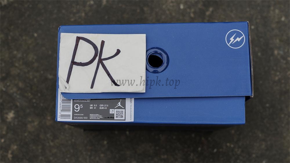 PK GOD Jordan 3 Retro Fragment RETAIL MATERIALS READY TO SHIP