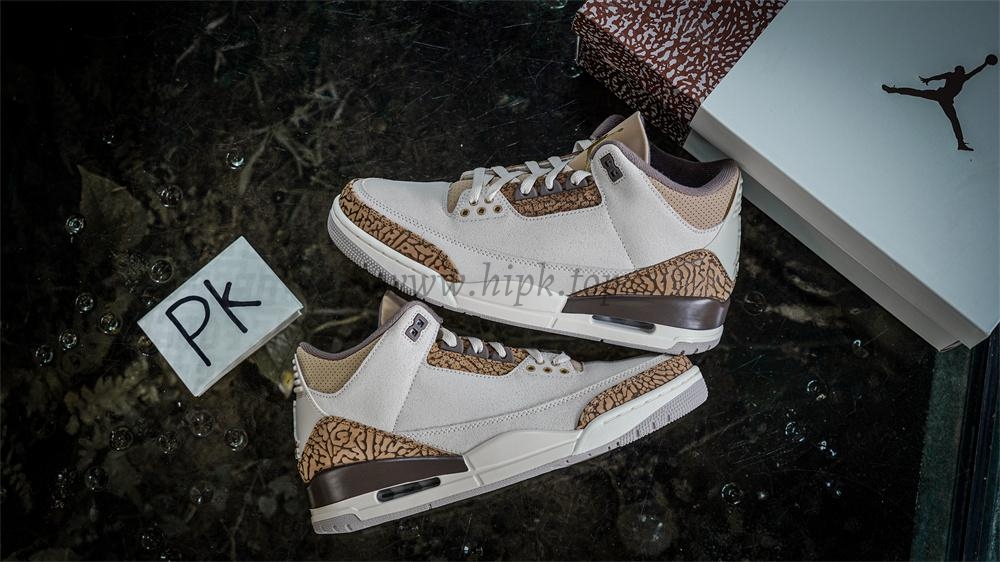 PK GOD Jordan 3 Retro Palomino RETAIL MATERIALS READY TO SHIP