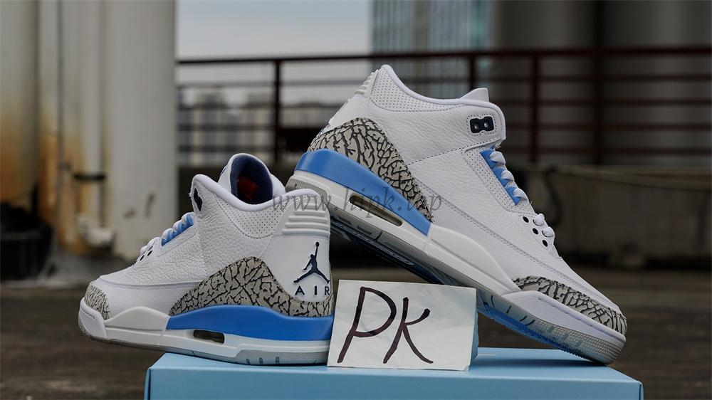 PK GOD Jordan 3 Retro UNC Retail Materials Ready to Ship