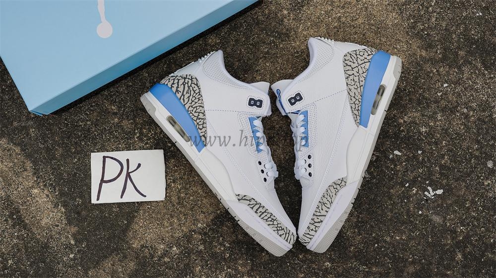 PK GOD Jordan 3 Retro UNC Retail Materials Ready to Ship