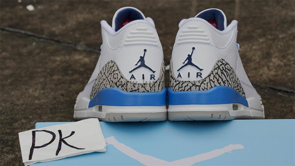 PK GOD Jordan 3 Retro UNC Retail Materials Ready to Ship