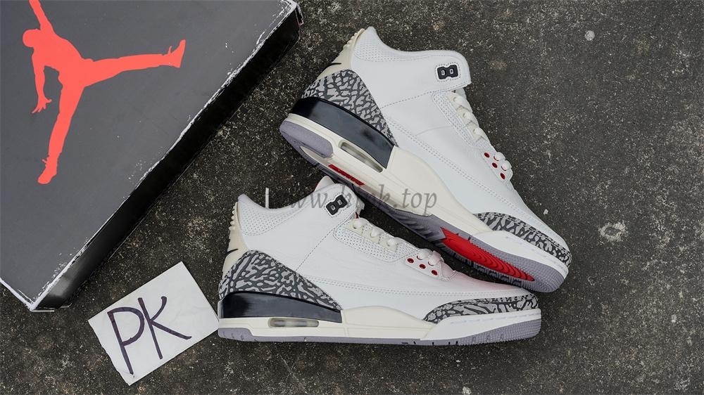 PK GOD Jordan 3 Retro White Cement Reimagined RETAIL MATERIALS READY TO SHIP