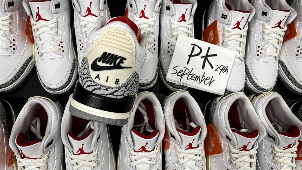 PK GOD Jordan 3 Retro White Cement Reimagined RETAIL MATERIALS READY TO SHIP