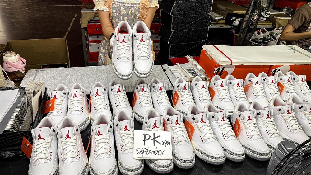 PK GOD Jordan 3 Retro White Cement Reimagined RETAIL MATERIALS READY TO SHIP