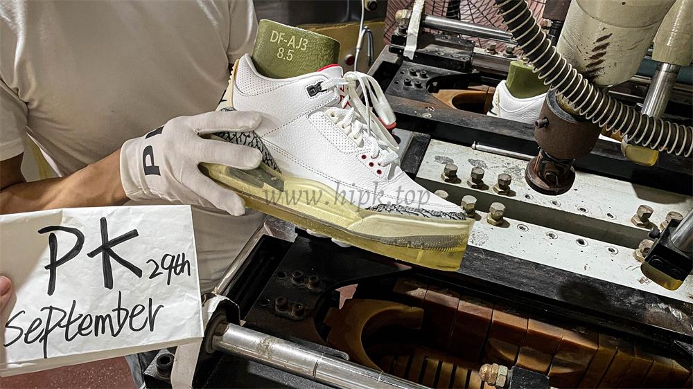 PK GOD Jordan 3 Retro White Cement Reimagined RETAIL MATERIALS READY TO SHIP