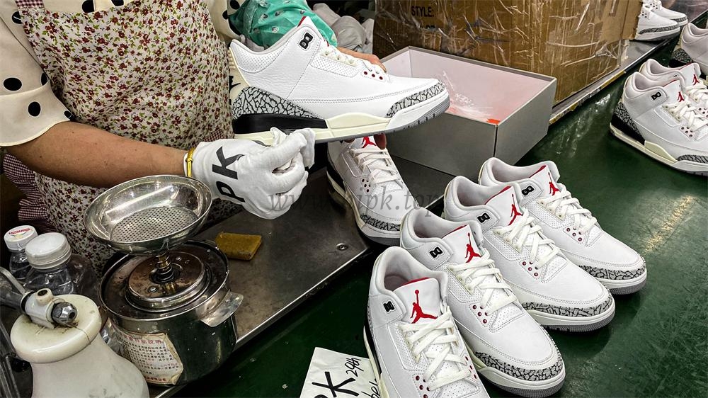 PK GOD Jordan 3 Retro White Cement Reimagined RETAIL MATERIALS READY TO SHIP