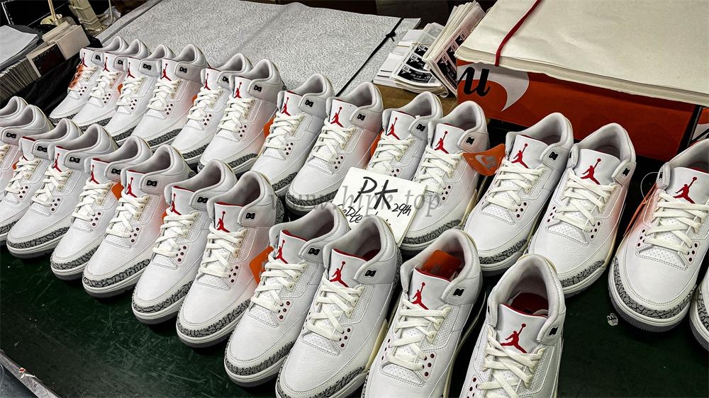 PK GOD Jordan 3 Retro White Cement Reimagined RETAIL MATERIALS READY TO SHIP