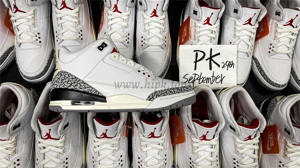 PK GOD Jordan 3 Retro White Cement Reimagined RETAIL MATERIALS READY TO SHIP