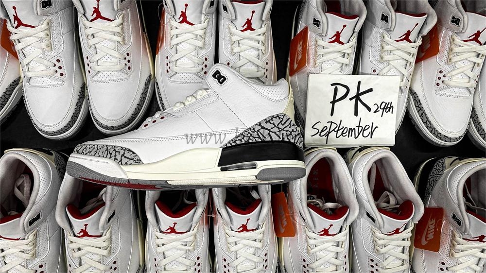 PK GOD Jordan 3 Retro White Cement Reimagined RETAIL MATERIALS READY TO SHIP