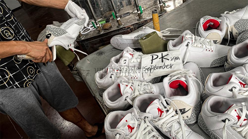 PK GOD Jordan 3 Retro White Cement Reimagined RETAIL MATERIALS READY TO SHIP