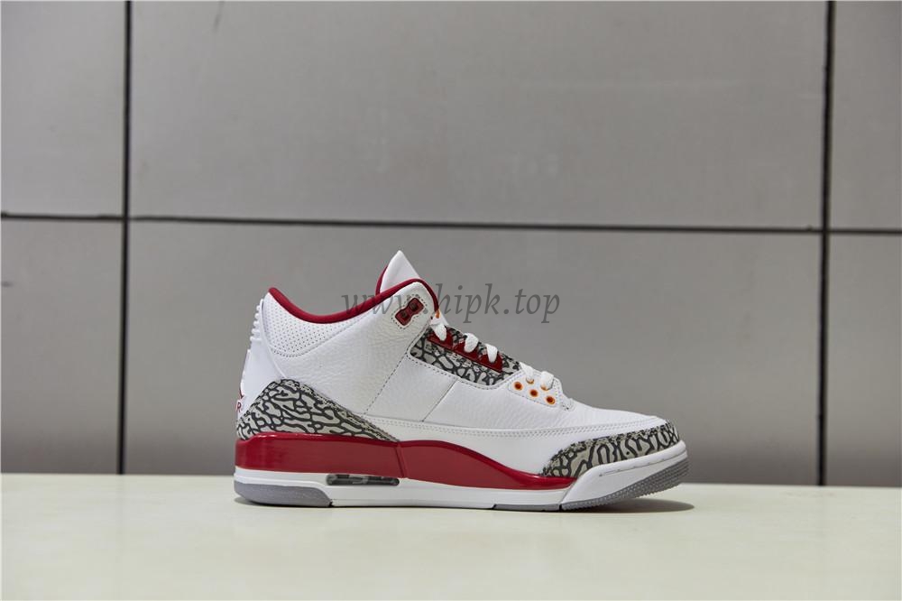 Pk God air jordan 3 retro Cardinal Red retail materials ready to ship