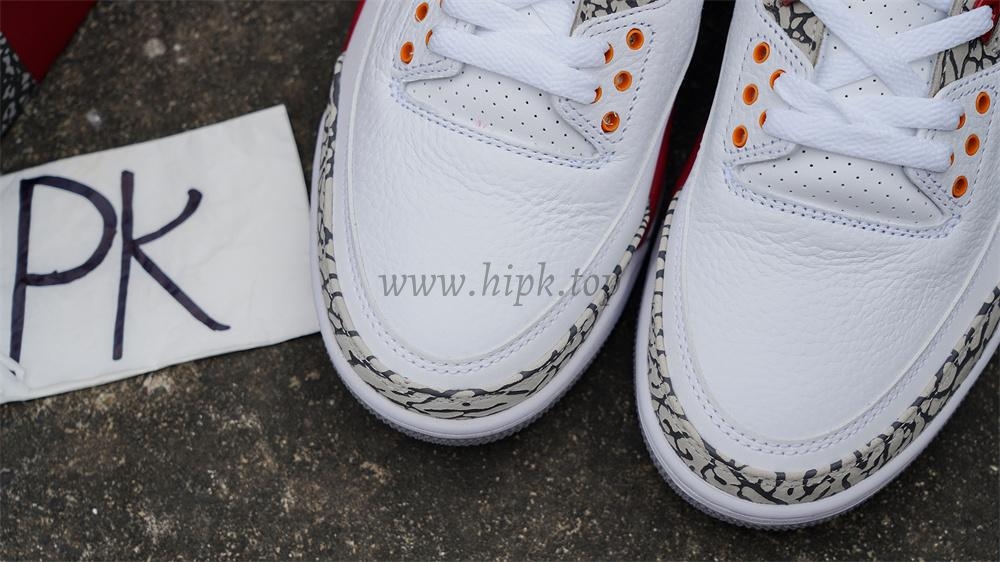 Pk God air jordan 3 retro Cardinal Red retail materials ready to ship