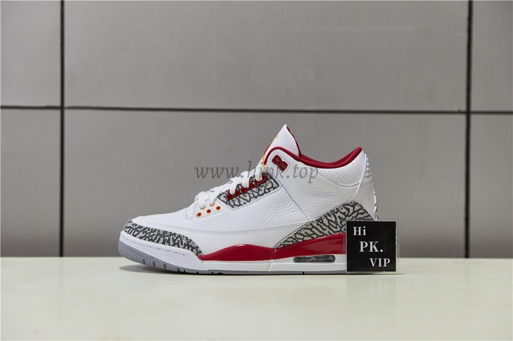 Pk God air jordan 3 retro Cardinal Red retail materials ready to ship