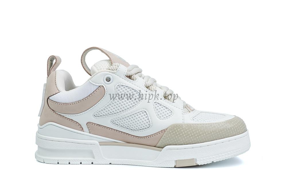 pk god l**is V*t*n lv skate sneaker beige white retail materials ready to ship