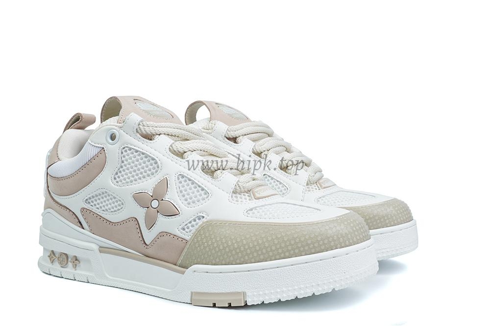 pk god l**is V*t*n lv skate sneaker beige white retail materials ready to ship