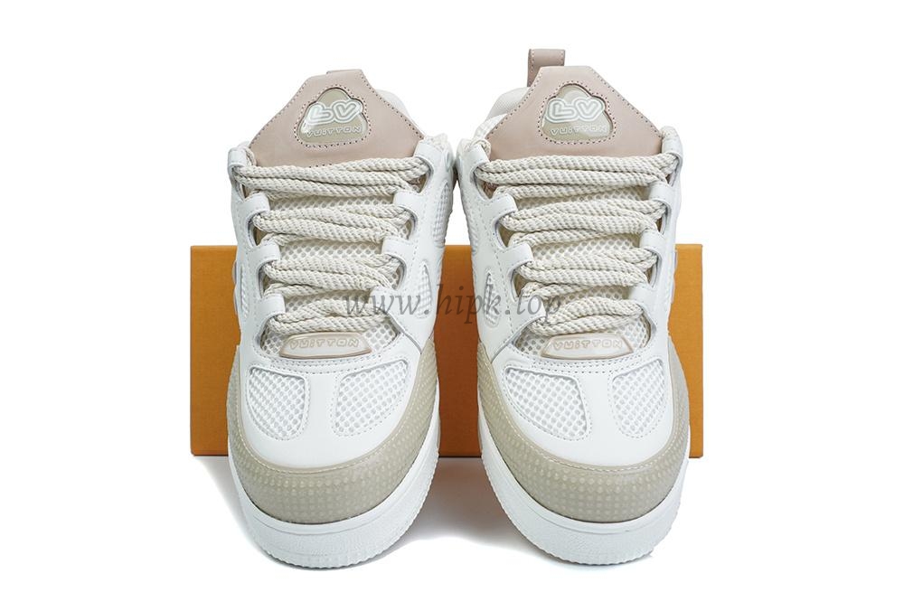 pk god l**is V*t*n lv skate sneaker beige white retail materials ready to ship