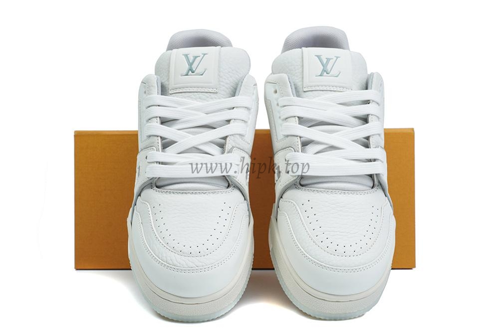 pk god l**is V*t*n lv trainer #54 signature all white retail materials ready to ship