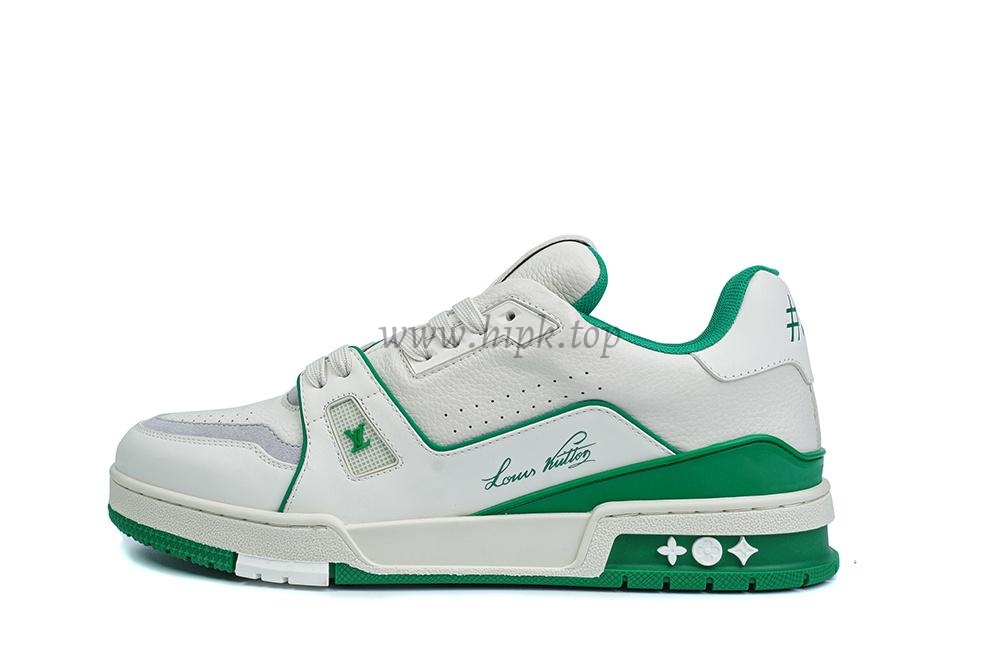 pk god l**is V*t*n lv trainer #54 signature green white retail materials ready to ship