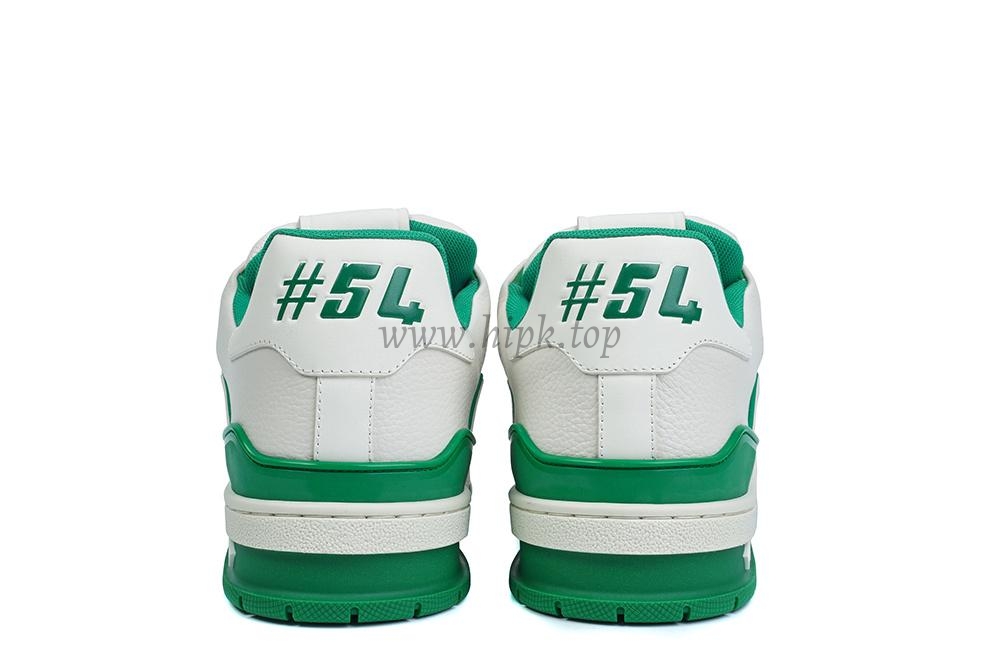 pk god l**is V*t*n lv trainer #54 signature green white retail materials ready to ship