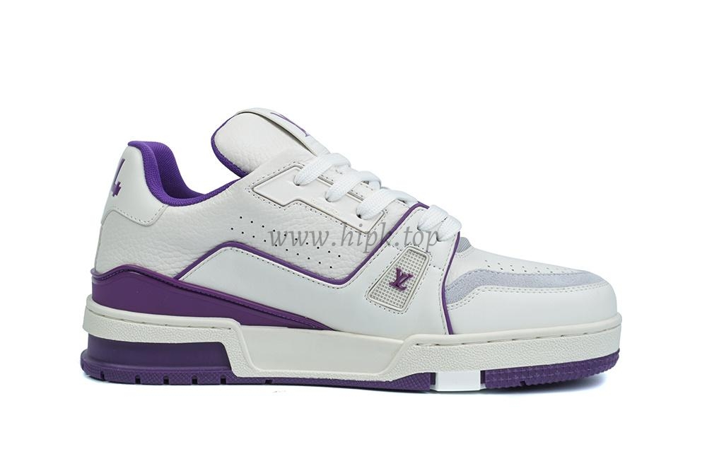 pk god l**is V*t*n lv trainer #54 signature purple white retail materials ready to ship