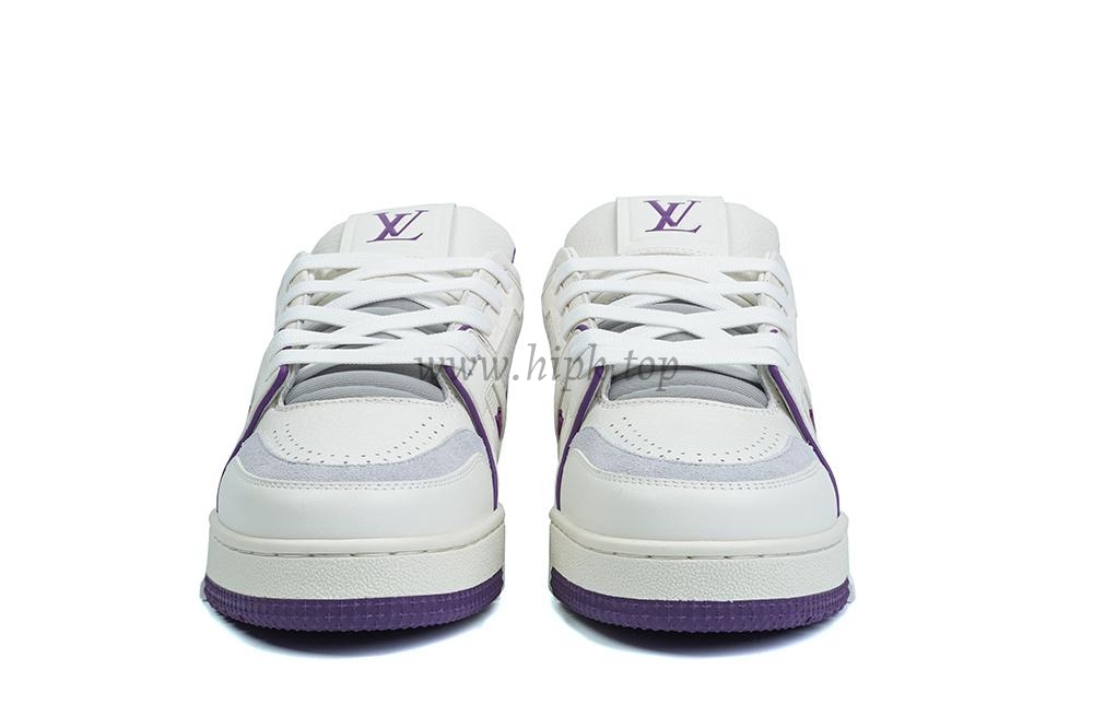 pk god l**is V*t*n lv trainer #54 signature purple white retail materials ready to ship