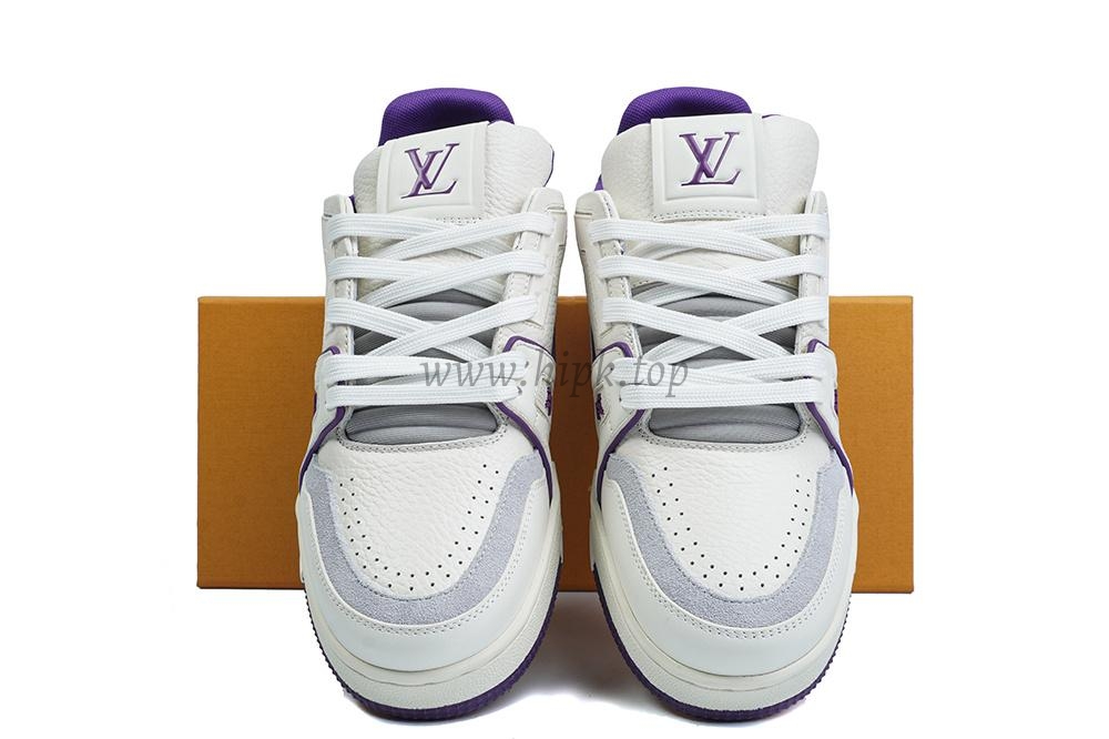 pk god l**is V*t*n lv trainer #54 signature purple white retail materials ready to ship