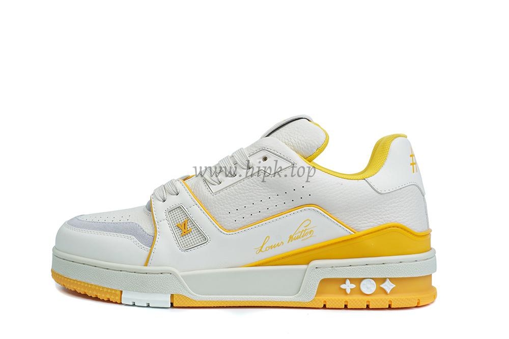 pk god l**is V*t*n lv trainer #54 signature yellow white retail materials ready to ship