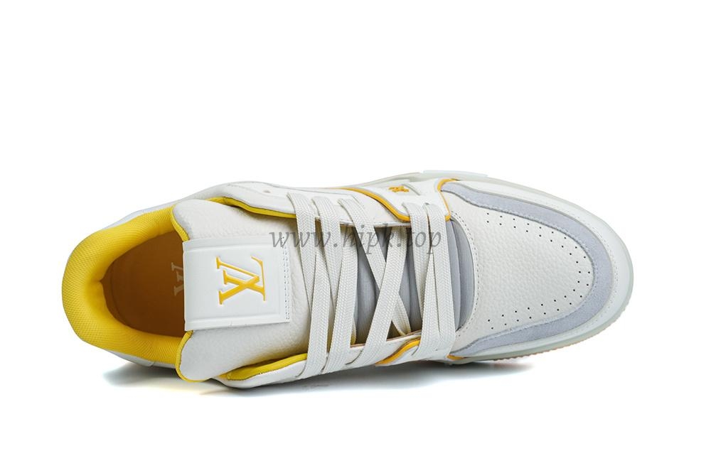 pk god l**is V*t*n lv trainer #54 signature yellow white retail materials ready to ship