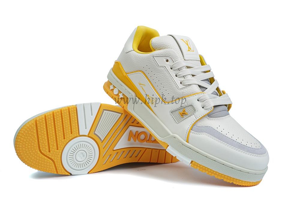 pk god l**is V*t*n lv trainer #54 signature yellow white retail materials ready to ship