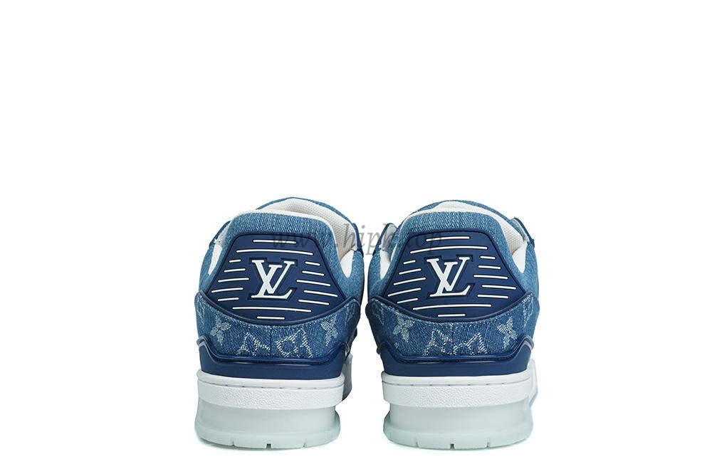 pk god l**is V*t*n lv trainer monogram denim retail materials ready to ship