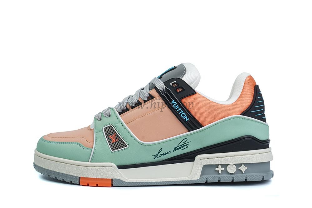 pk god l**is V*t*n lv trainer multiple colorful orange retail materials ready to ship