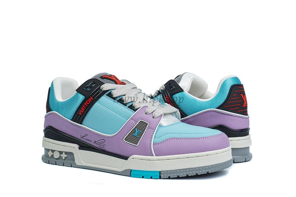 pk god l**is V*t*n lv trainer multiple colorful purple retail materials ready to ship