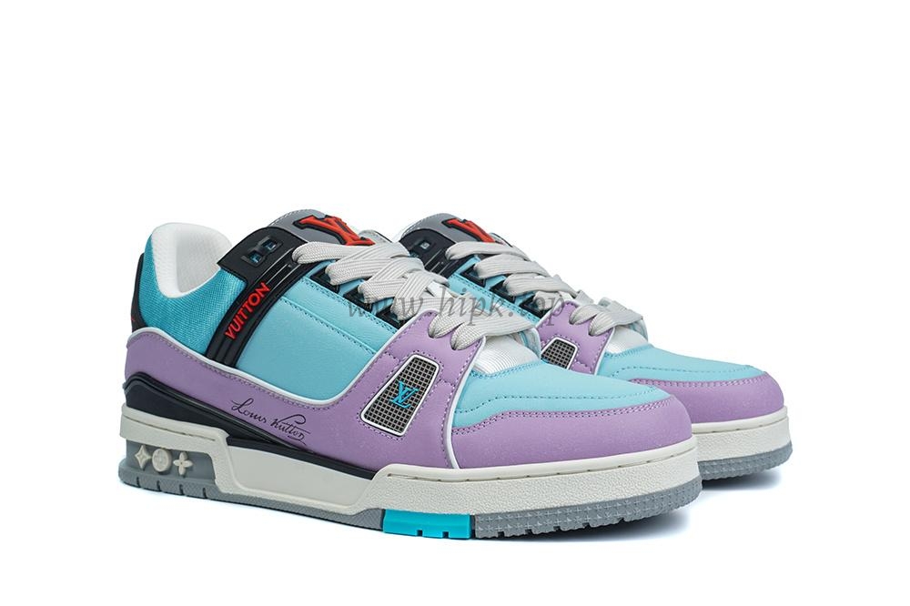 pk god l**is V*t*n lv trainer multiple colorful purple retail materials ready to ship