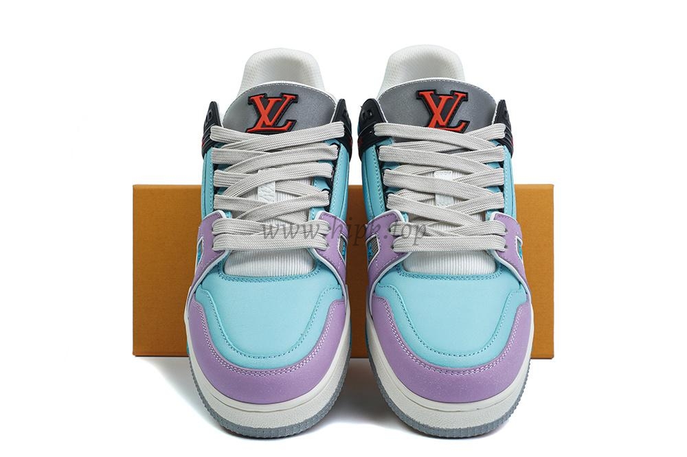 pk god l**is V*t*n lv trainer multiple colorful purple retail materials ready to ship