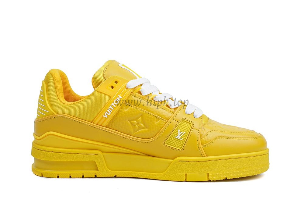 pk god l**is V*t*n lv trainer all yellow retail materials ready to ship