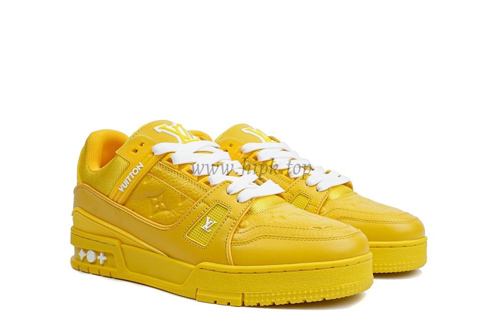 pk god l**is V*t*n lv trainer all yellow retail materials ready to ship