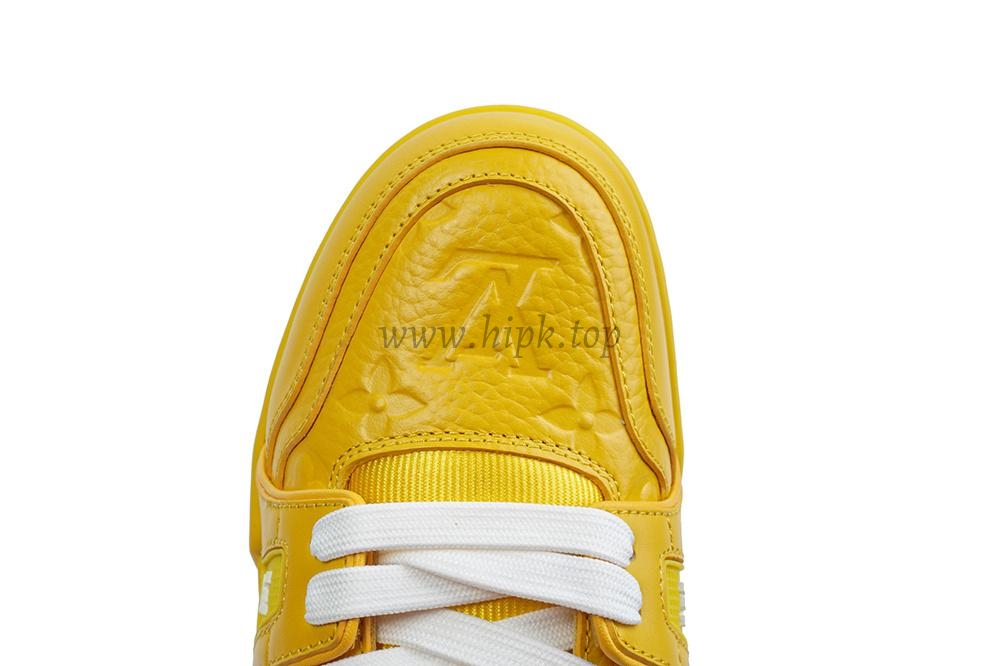 pk god l**is V*t*n lv trainer all yellow retail materials ready to ship