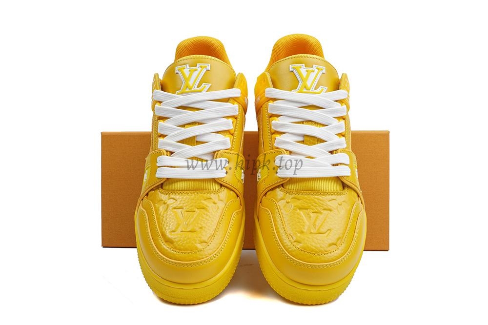 pk god l**is V*t*n lv trainer all yellow retail materials ready to ship