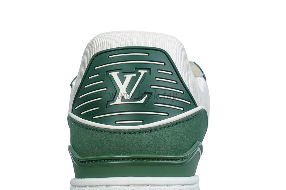 pk god l**is V*t*n lv trainer green white retail materials ready to ship